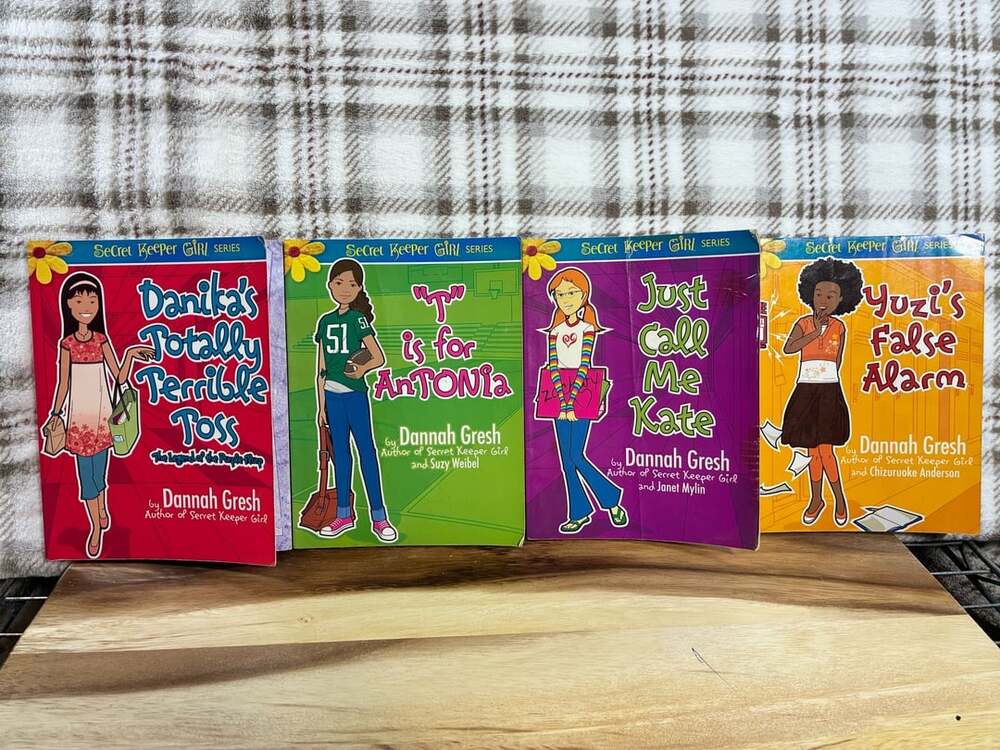 Secret Keeper Girl Series Lot of 4 Books By Dannah Gresh